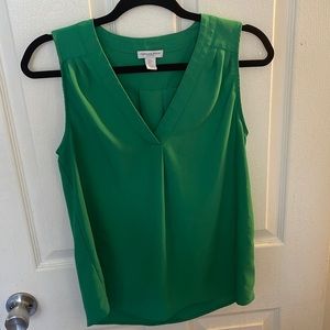 Green dressy tank top